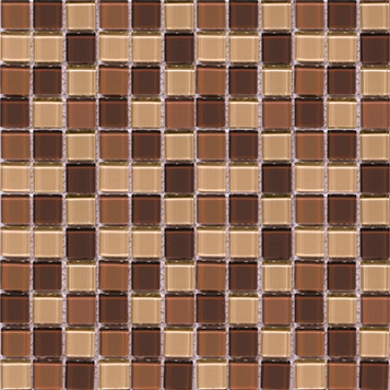 Мозаика 327*327 (CB512) шоколадный микс Elada Mosaic
