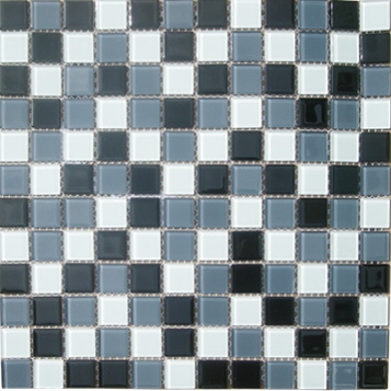 Мозаика 327*327 (CB005) черно-белая